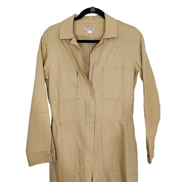 Outerknown Station Utility Jumpsuit in Sand NWT - Picture 7 of 11